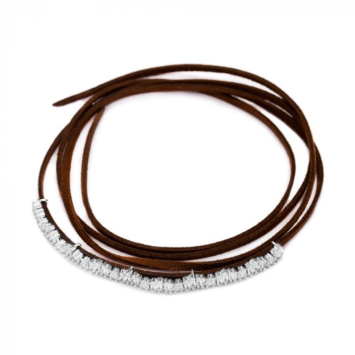 Silver Wrap Around Necklace