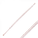 White Woven Bead Bracelet