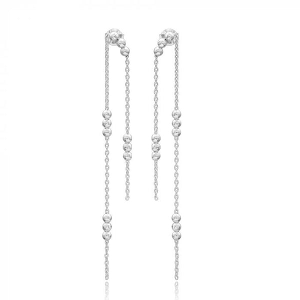 Beaded Thread Earrings