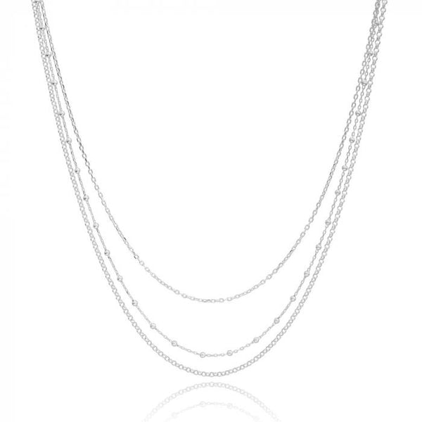 3 Layered Beaded Necklace