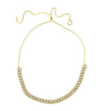 Gold Copula Necklace