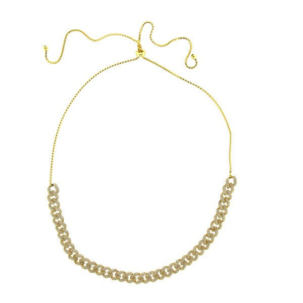 Gold Copula Necklace