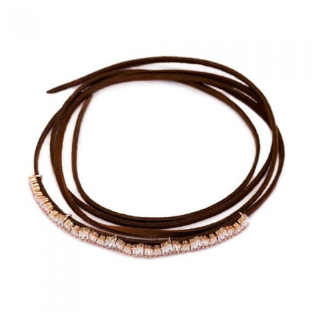 Pink Copula Necklace